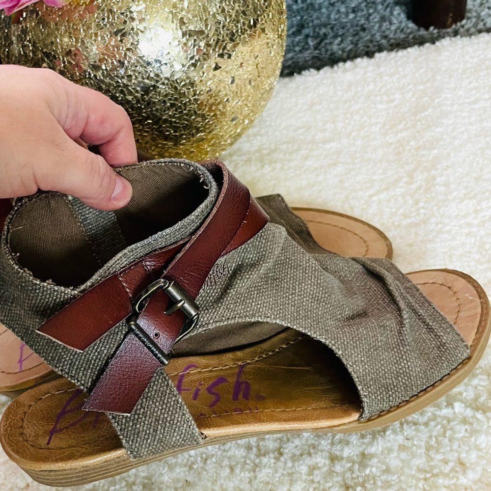 Blowfish | Malibu Canvas Sandals | size 8.5 - Picture 7 of 9